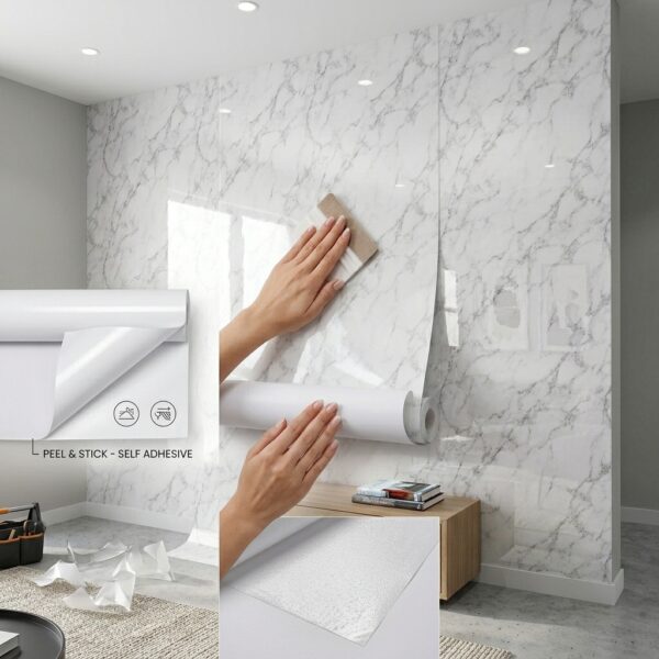 Glossy Marble Wallpaper