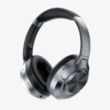 headset BWOO Active Noise Cancelling Bluetooth 6.0 Wireless Over Ear Headphones 66H Playtime High Res Audio