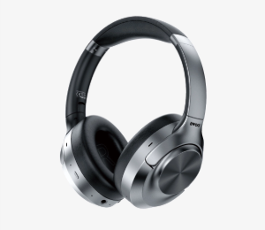 BWOO Active Noise Cancelling Bluetooth 6.0 Wireless Over Ear Headphones 66H Playtime High Res Audio