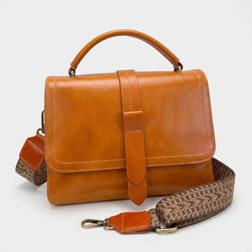 Classic Ladies Leather Handbag